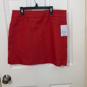 Red Skort
